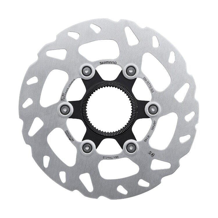 Shimano Disc Brake Rotor RT 70- Center Lock - Ext Serration