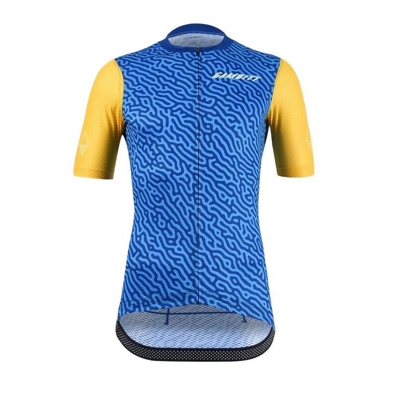 Gambitt Raptor 7 Jersey - Fluo Yellow Trail