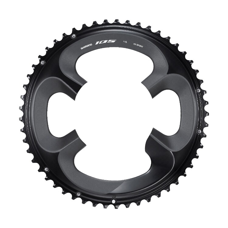 Shimano 105 Chainring for FC-R7000 (Black)