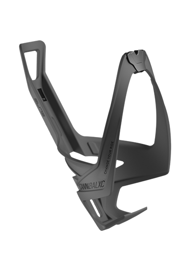 Elite Bottle Cage Cannibal XC - Black Soft Touch