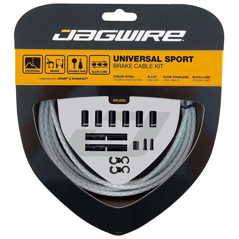 Jagwire Brake Kit Universal Sport - Black