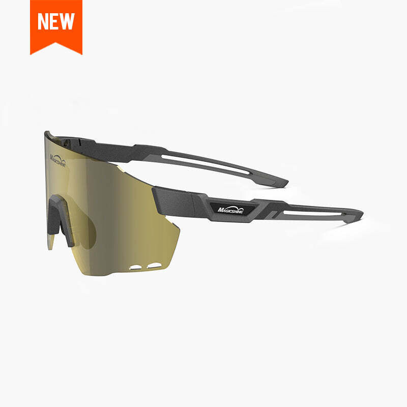 Magicshine Windbreaker Classic Sunglasses WB003 - Gold