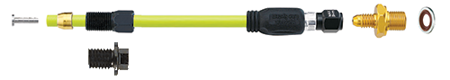 Jagwire Hydraulic Hose Pro Quick-Fit Adapters