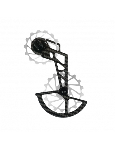 Novaride Carbon Ceramic Derailleur Shimano 12S Ultegra/Dura Ace - Silver