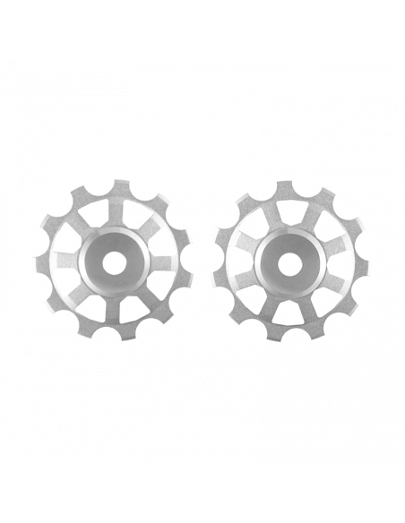 Novaride 11T Ceramic Pulley Wheels - Silver