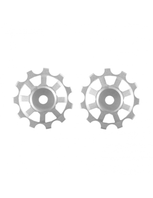Novaride 11T Ceramic Pulley Wheels - Silver