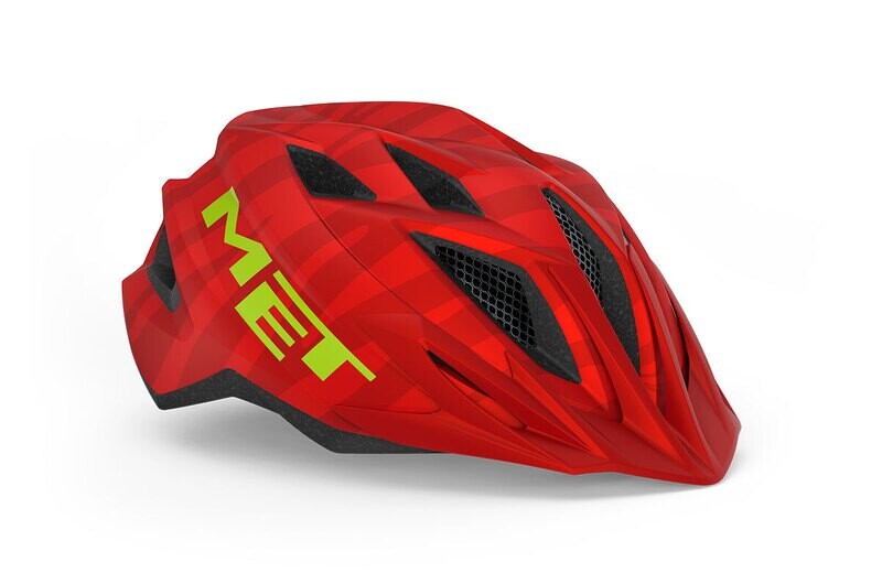 Met Crackerjack Kids Bike Helmet - Red Matt