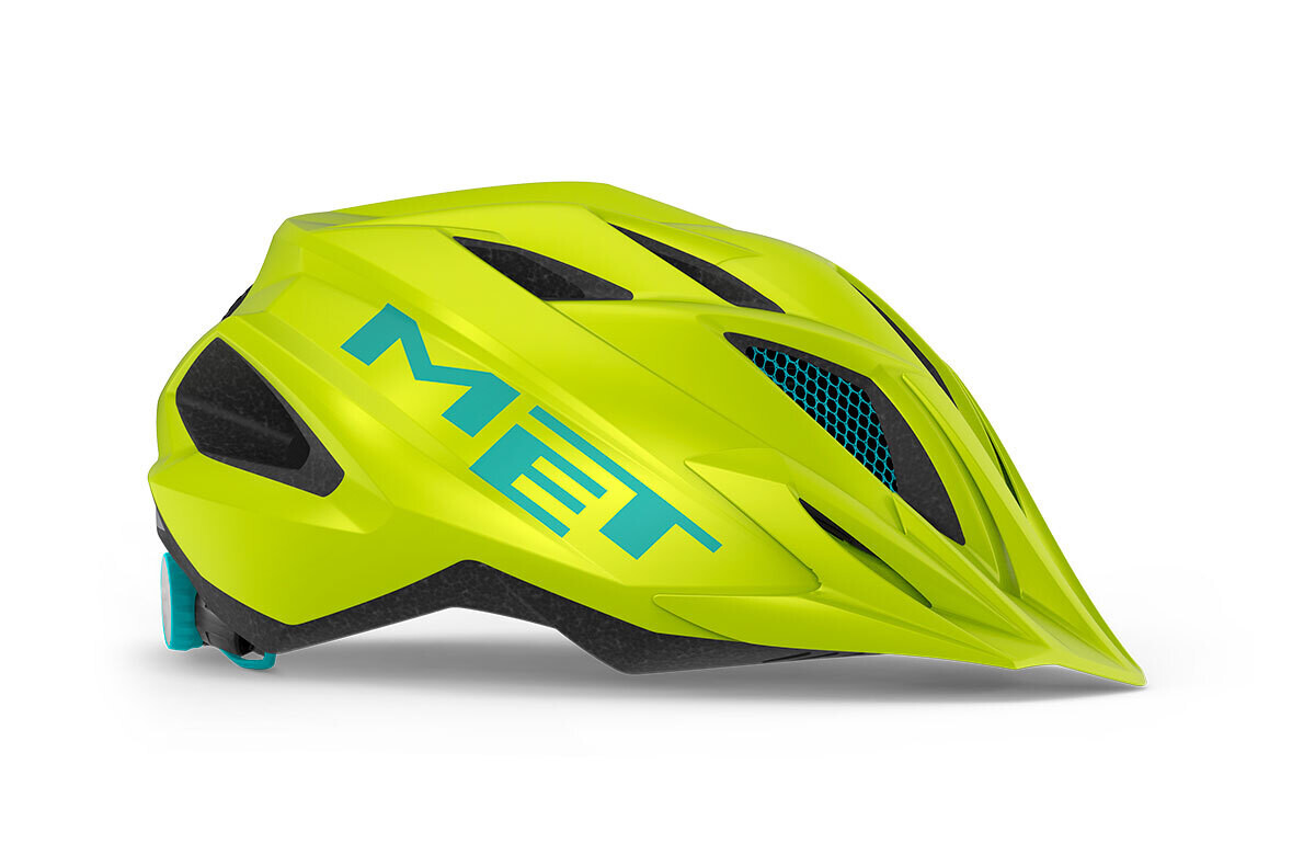 Met Crackerjack Kids Bike Helmet - Fluo Yellow