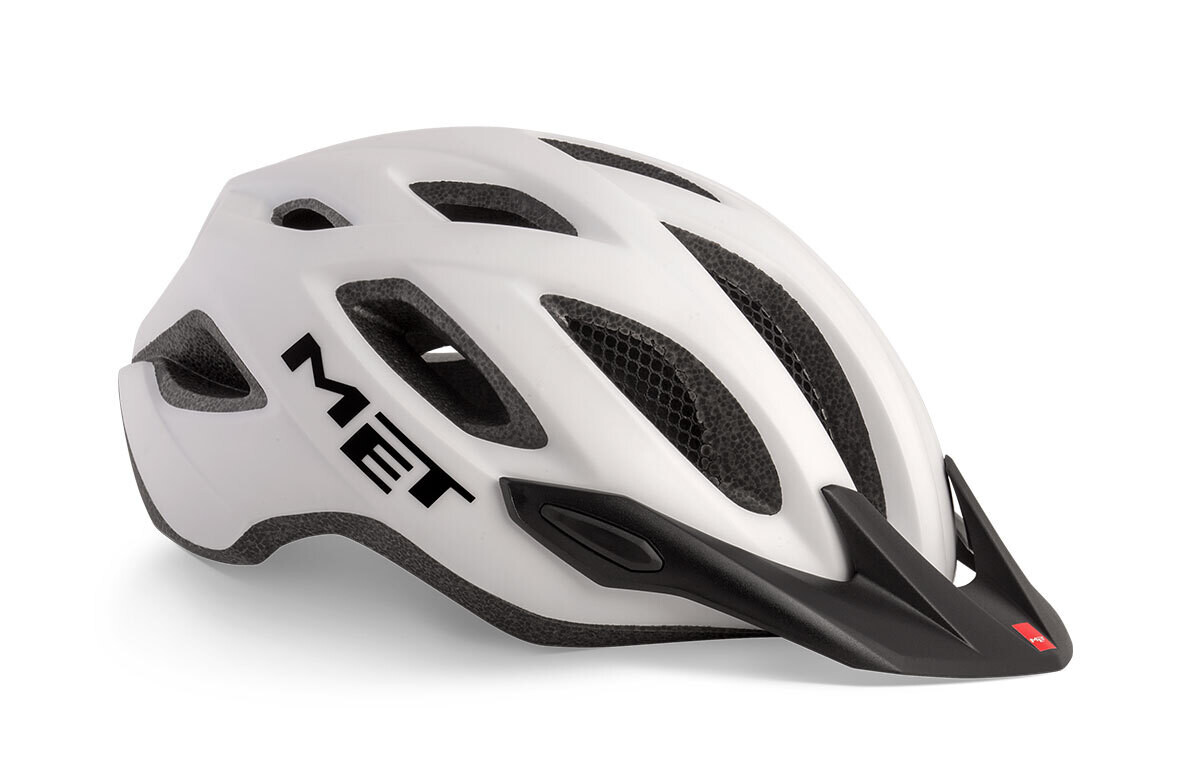 Met Crossover Cycling Helmet - White