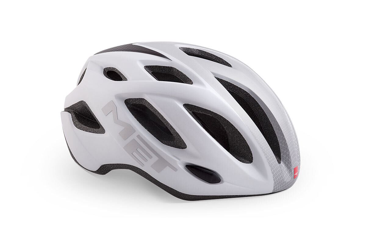 Met Idolo Road Cycling Helmet - White Shaded Gray