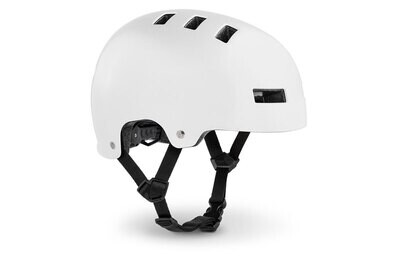 Bluegrass Superbold BMX Dirt Helmet - White Matt