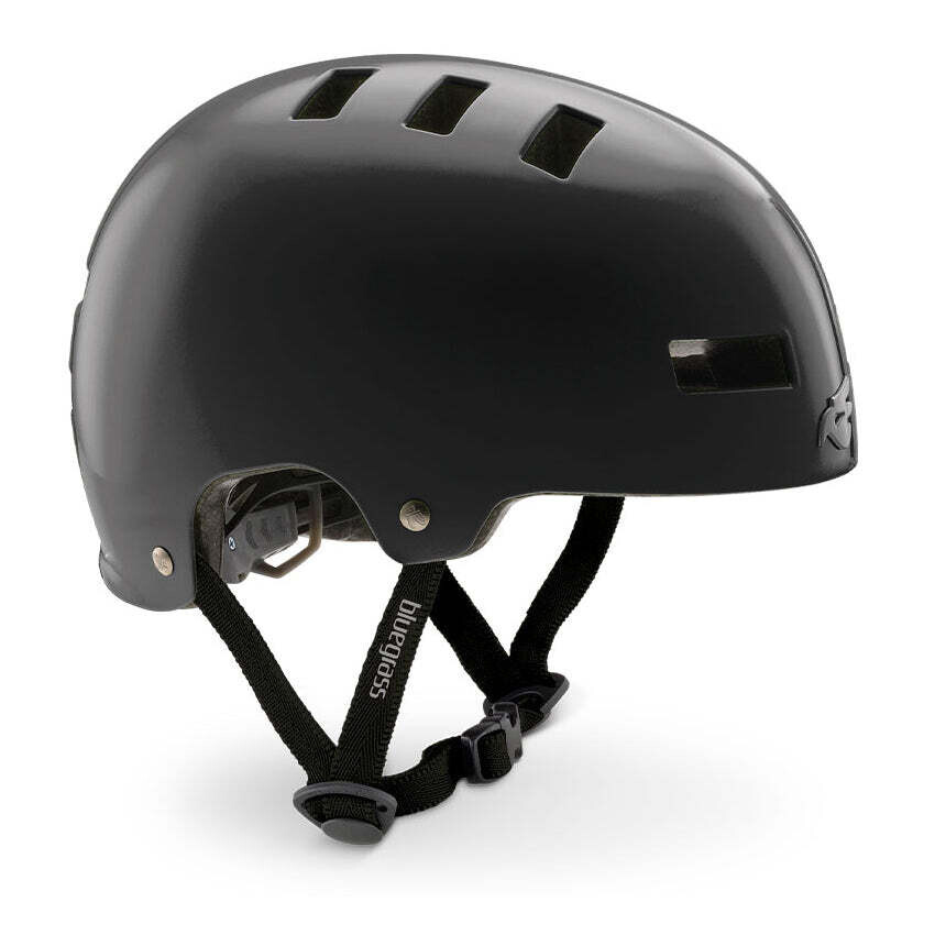 Bluegrass Superbold BMX Dirt Helmet - Black Glossy