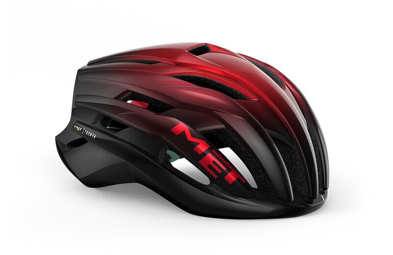 Met Trenta Mips® - Red Metallic Gloss