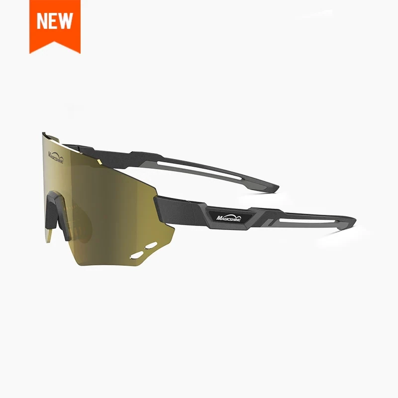 Magicshine Windbreaker Polorized Sunglasses WB002P - Gold
