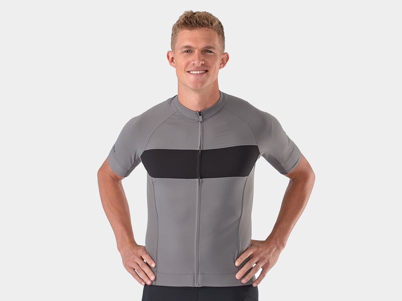 Trek Circuit Cycling Jersey - Grey/Black