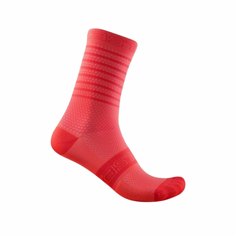Castelli Superleggera W 12 Sock - Brilliant Pink
