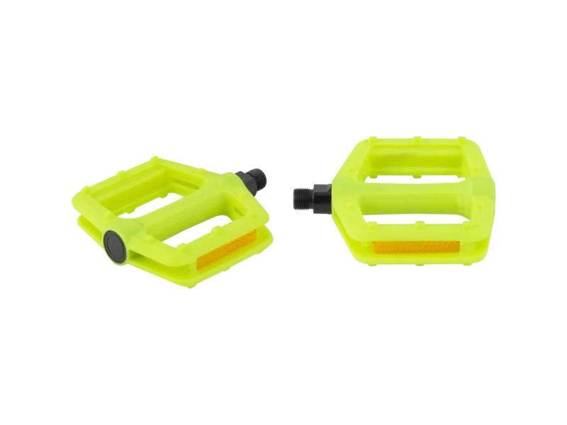 Bontrager VP Components VP-536 Nylon Pedal Set- Visibility Green