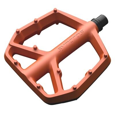 Syncros Flat Pedals Squamish III - Large - Fire Orange