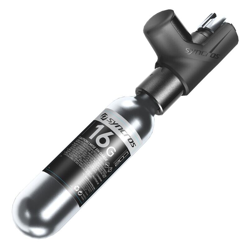 Syncros Boundary CO2+ 16g Cartridge - Black