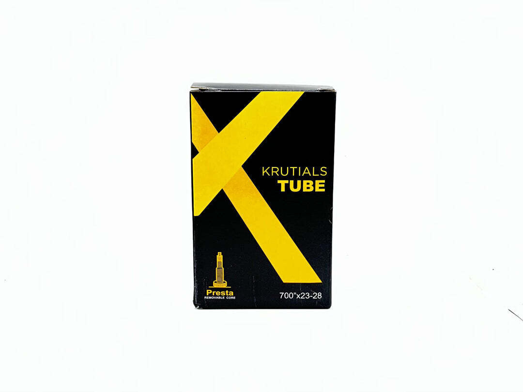 Krutials 700x23-28c 80mm Presta Tube (Removable Core)
