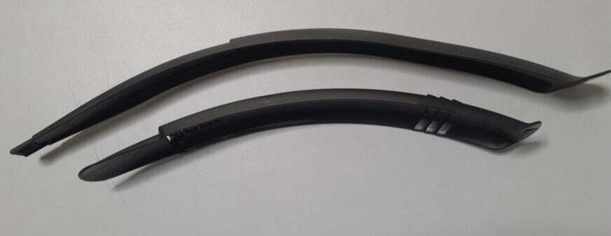Krutials Mudguard Set 60mm for Hybrid Bikes