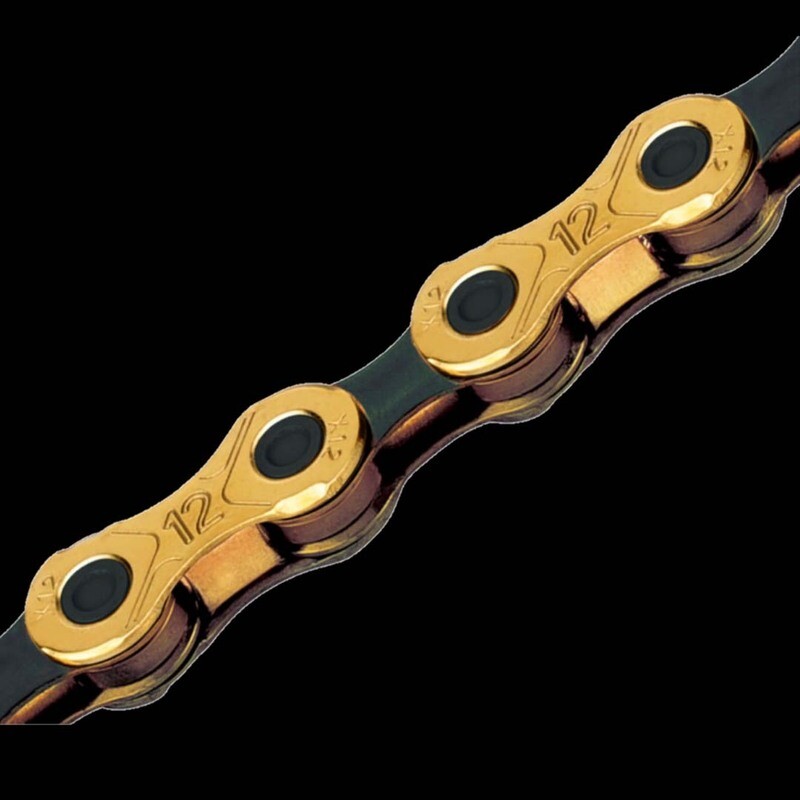KMC Chain X12 Silver Ti/Gold