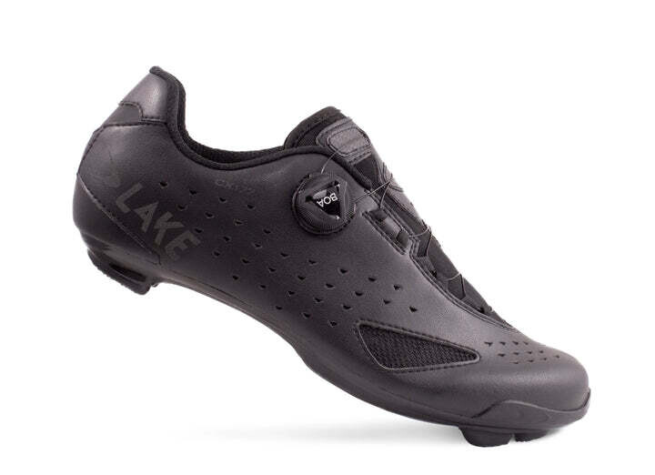 Lake Cycling Shoe CX 177 - Black/Black Reflective