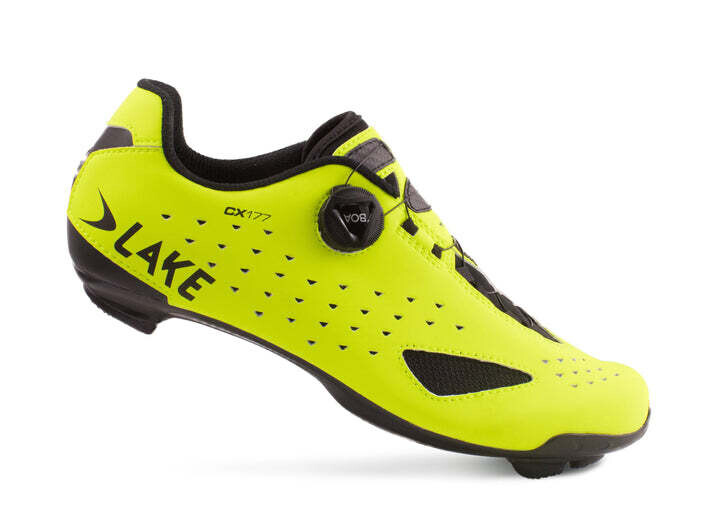 Lake Cycling Shoe CX 177 - HiViz Yellow/Black