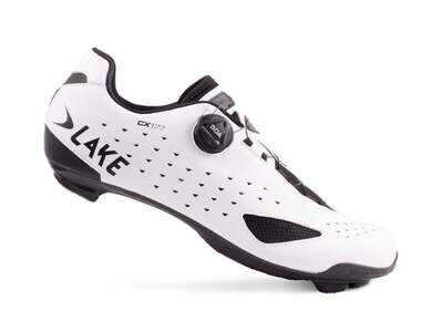 Lake Cycling Shoe CX 177 - White/Black