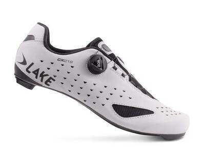 Lake Cycling Shoe CX 219 - Reflective Silver/Black