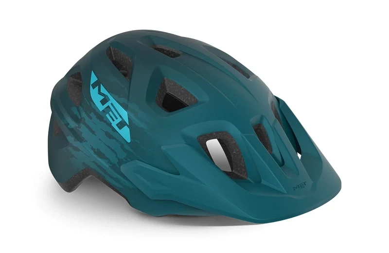 Met Echo MIPS CE MTB Cycling Helmet - Petrol Blue Matt