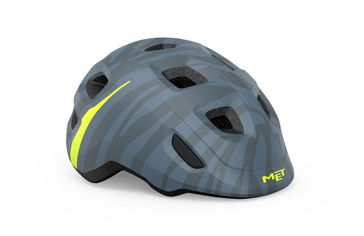 Met Hooray Road Kids Cycling Helmet - Blue Zebra Matt