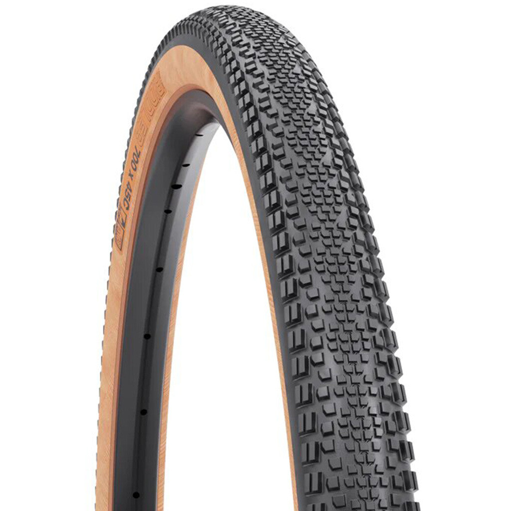 WTB Riddler 700x45c TCS Tubeless Tyre, Light/Fast Rolling (Tan)
