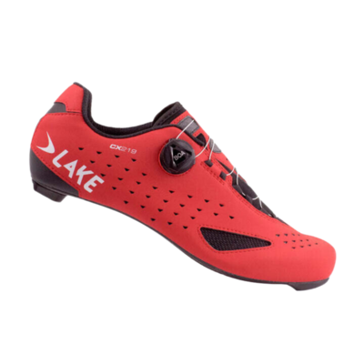 Lake Cycling Shoe CX 219 - Red/White