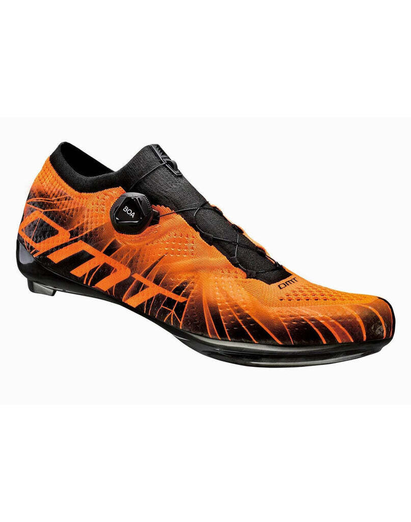 DMT KR1 Cycling Shoes - Black/Orange Flou