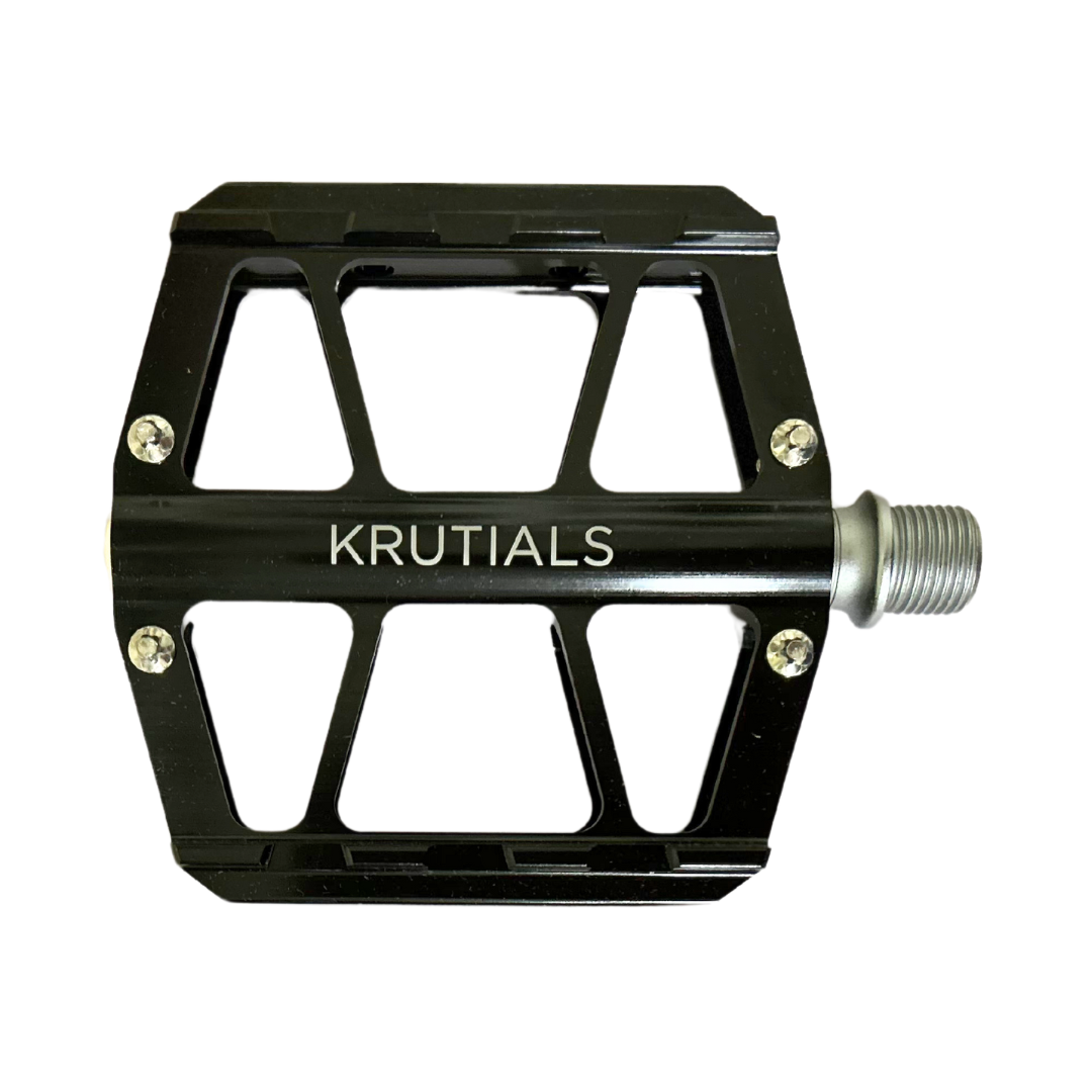 Krutials Alloy Flat Pedal - Black