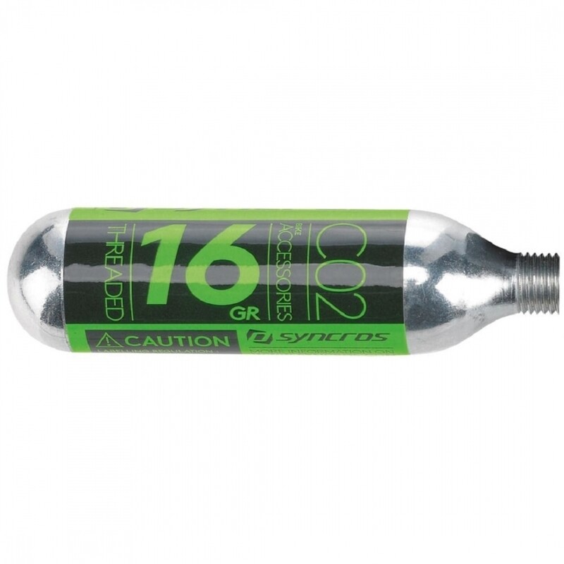 Syncros CO2 Cartridge + 16g Thread Silver