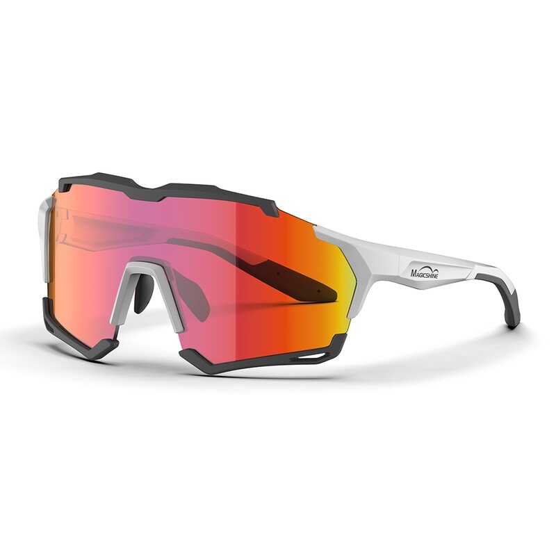 Magicshine Versatiler Photochromic Sunglasses - Red