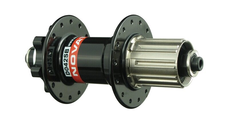 Novatec Rear Hub D042SB QR 32H Shimano Body