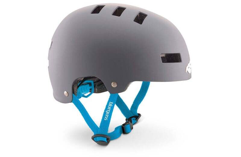 Bluegrass Superbold BMX Dirt Helmet - Grey Mat