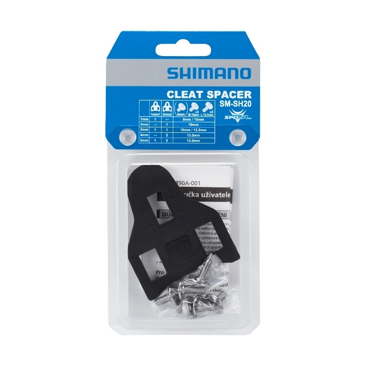 Shimano SMSH20 Cleat Spacer/Fixing Bolt Set