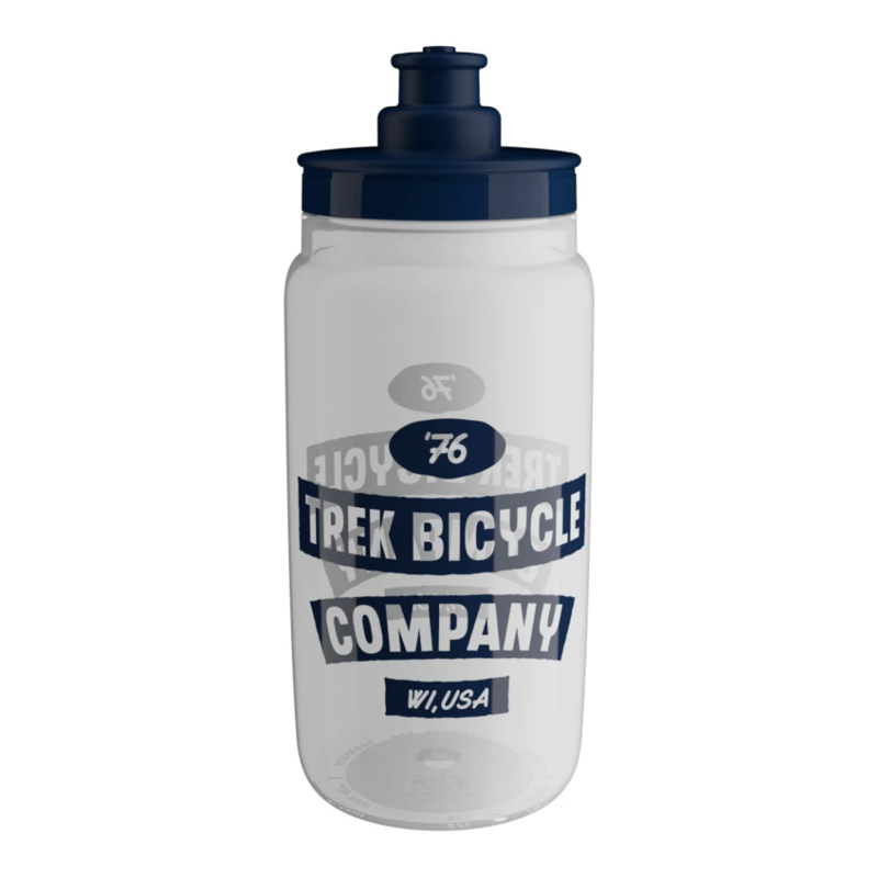 Trek Fly 550ml Water Bottle : Dark Blue/Clear