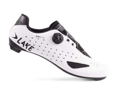 Lake Cycling Shoe CX 219 - White/Black
