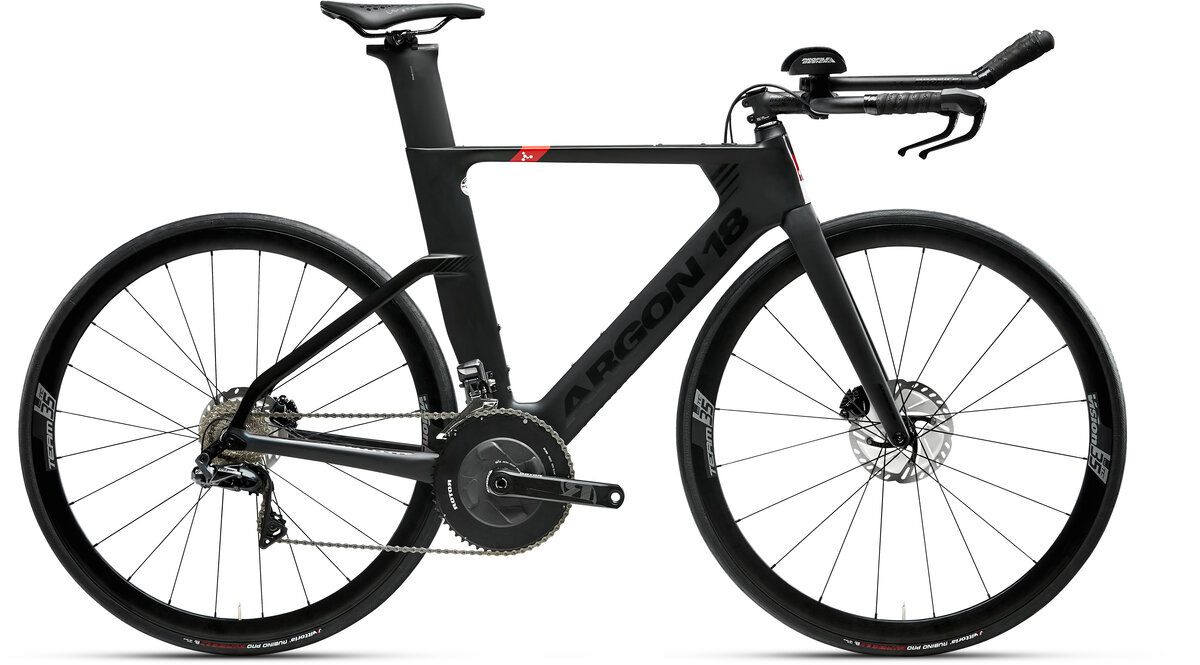 Argon 18 E-117 Tri Disc Ultegra Di2 - Black Matt Gloss