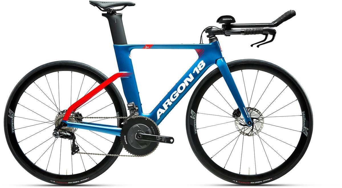 Argon 18 E-117 Tri Disc Ultegra Di2 - Blue