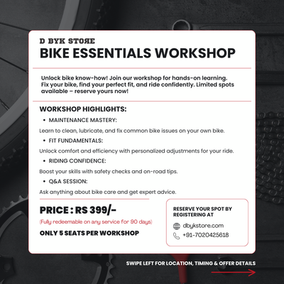 Bike essentials Workshop