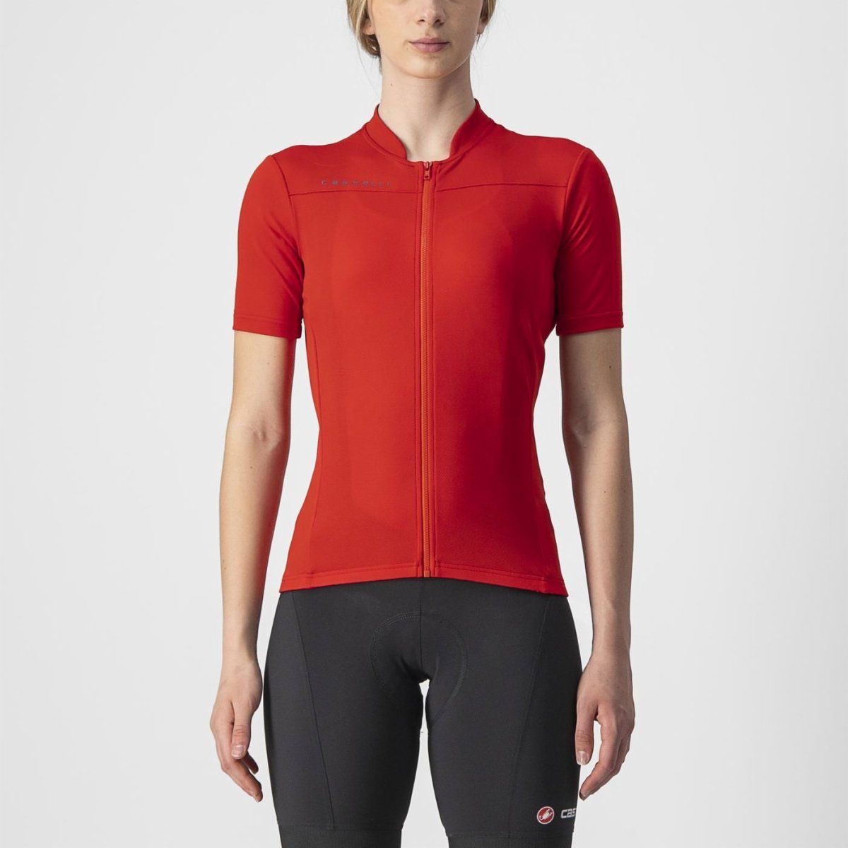 Castelli Anima 3 Women Jersey - Red/Black