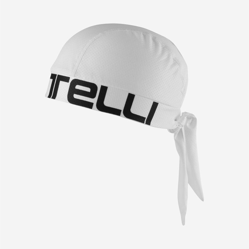 Castelli Bandana - White / Black