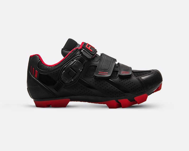 FLR F-65 III Cycling Shoes - Black Red