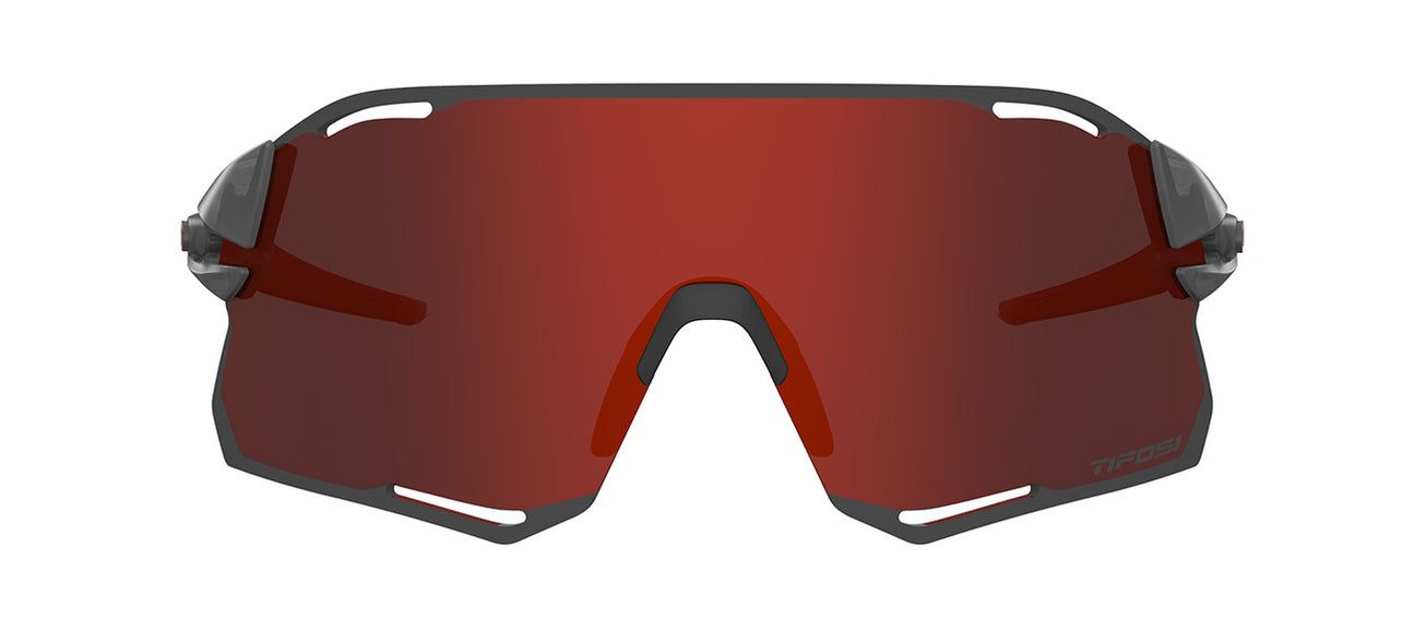 Tifosi Rail Race Sport Sunglasses (Satin Vapor Red)
